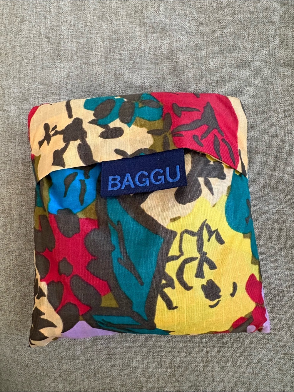 BAGGU Multicolor Floral Print Standard Reusable Tote -